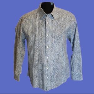 Jhane Barnes Men's Button Down Shirt Large